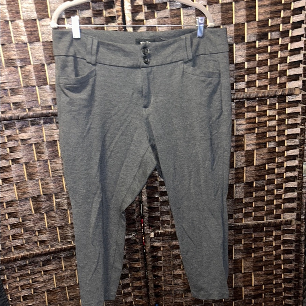 Torrid Gray Ankle Pants 16 women’s stretchy